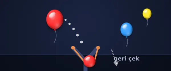 Balon Avı: Bas, geri çek, bırak