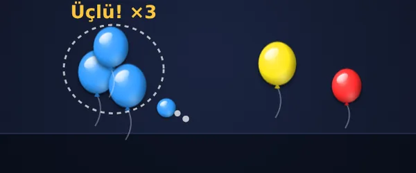 Balon Avı: Aynı rengi vur