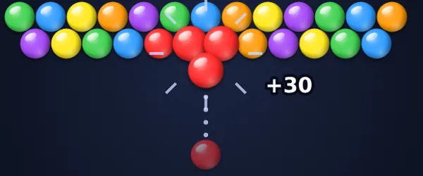 Klasik Balon Patlatma: Üç aynı rengi birleştir